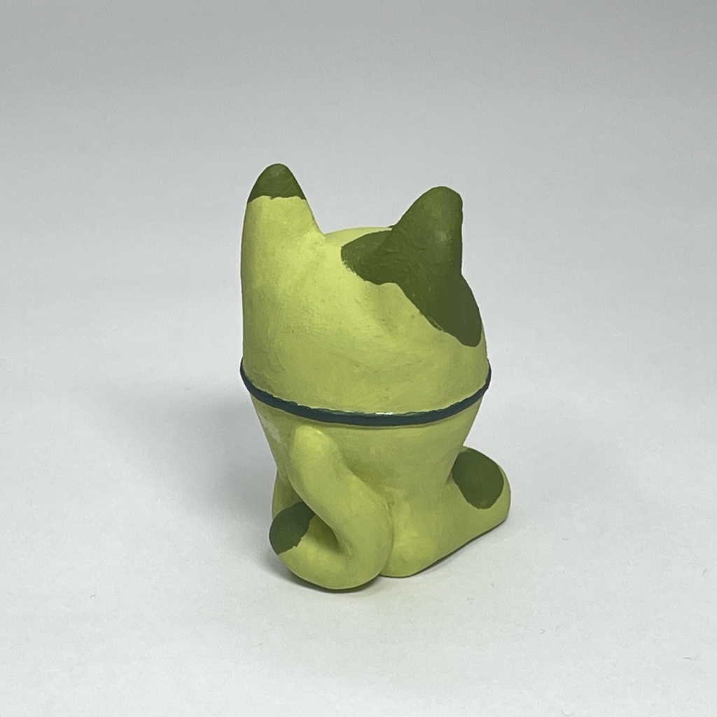 しゃもんず〈はんめ〉レジンフィギュア(抹茶)