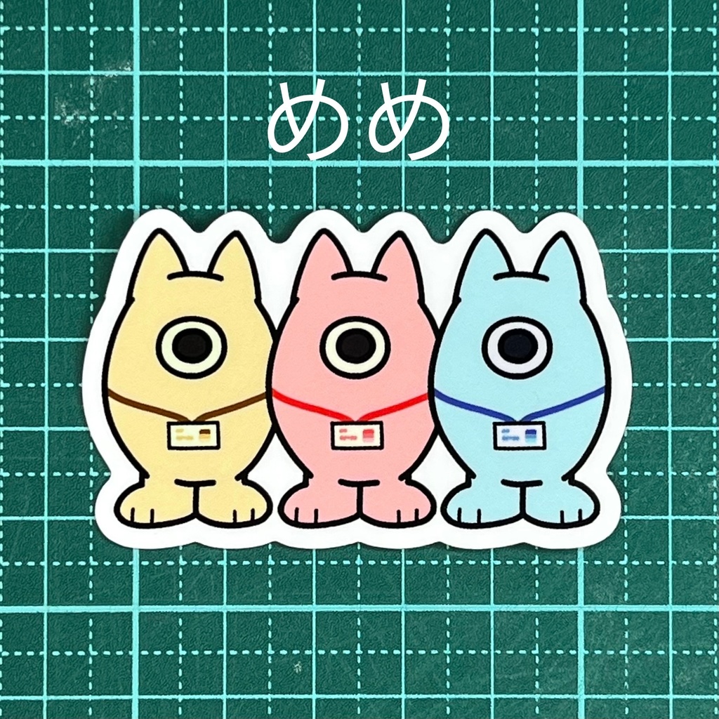 しゃもんずステッカー