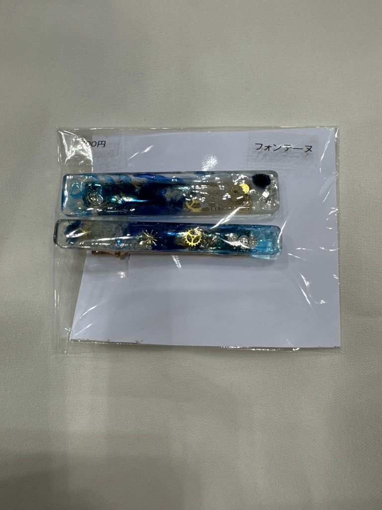 原神 各国イメージ ヘアクリップ