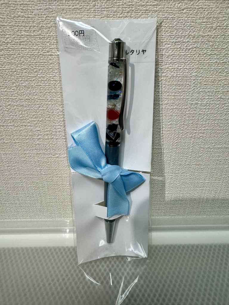 原神キャライメージ ハーバリウムボールペン