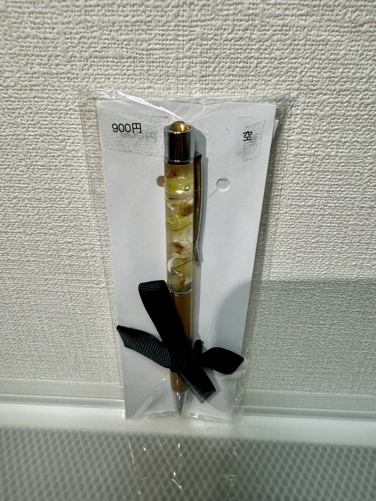 原神キャライメージ ハーバリウムボールペン