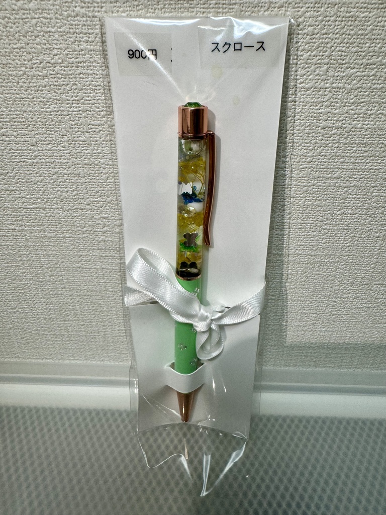 原神キャライメージ ハーバリウムボールペン