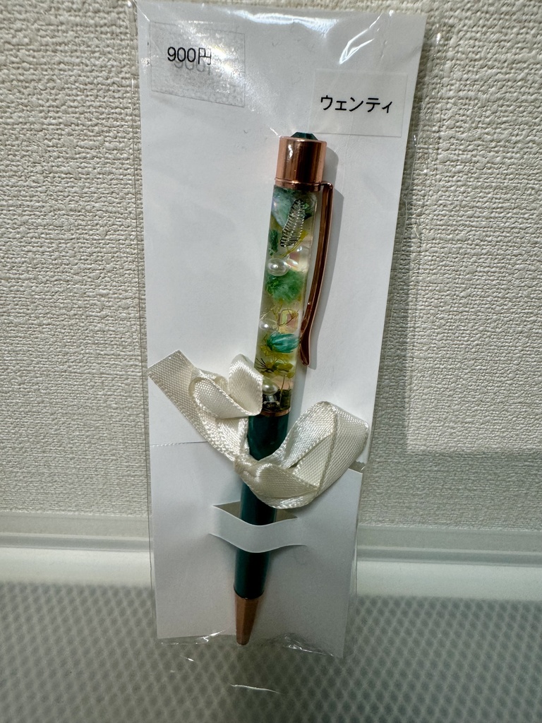 原神キャライメージ ハーバリウムボールペン