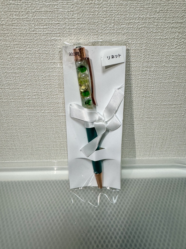 原神キャライメージ ハーバリウムボールペン