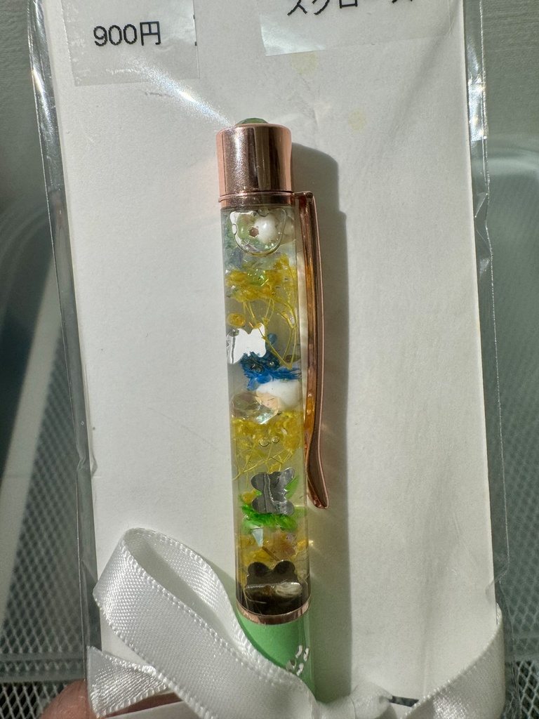 原神キャライメージ ハーバリウムボールペン