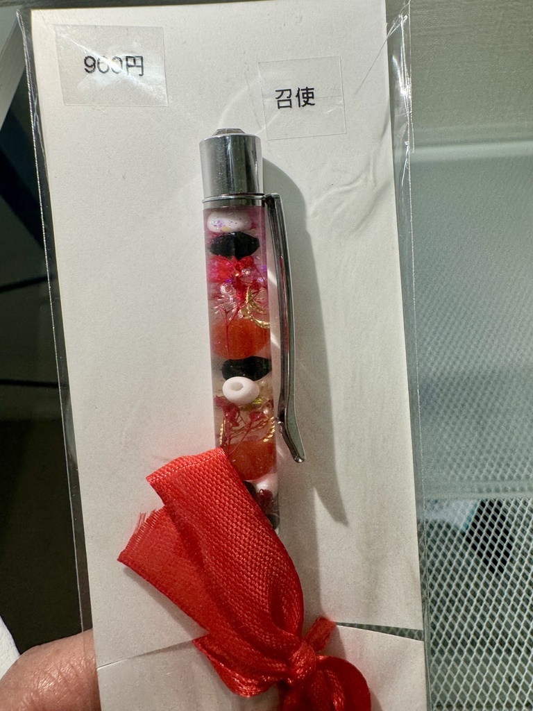 原神キャライメージ ハーバリウムボールペン