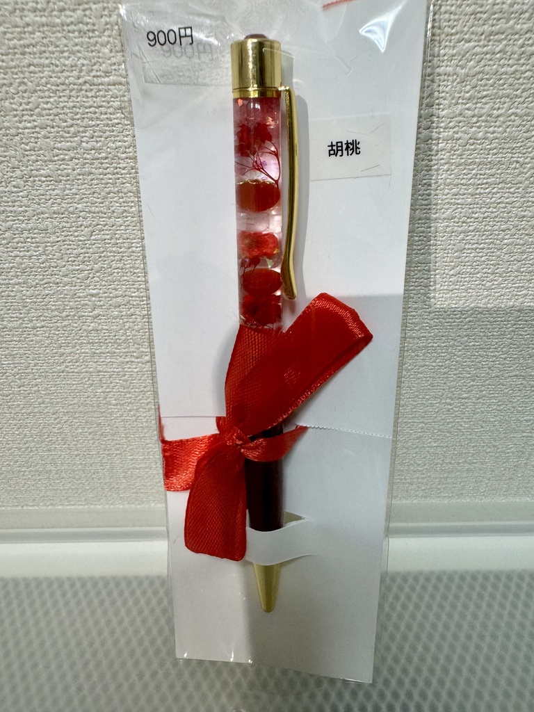 原神キャライメージ ハーバリウムボールペン