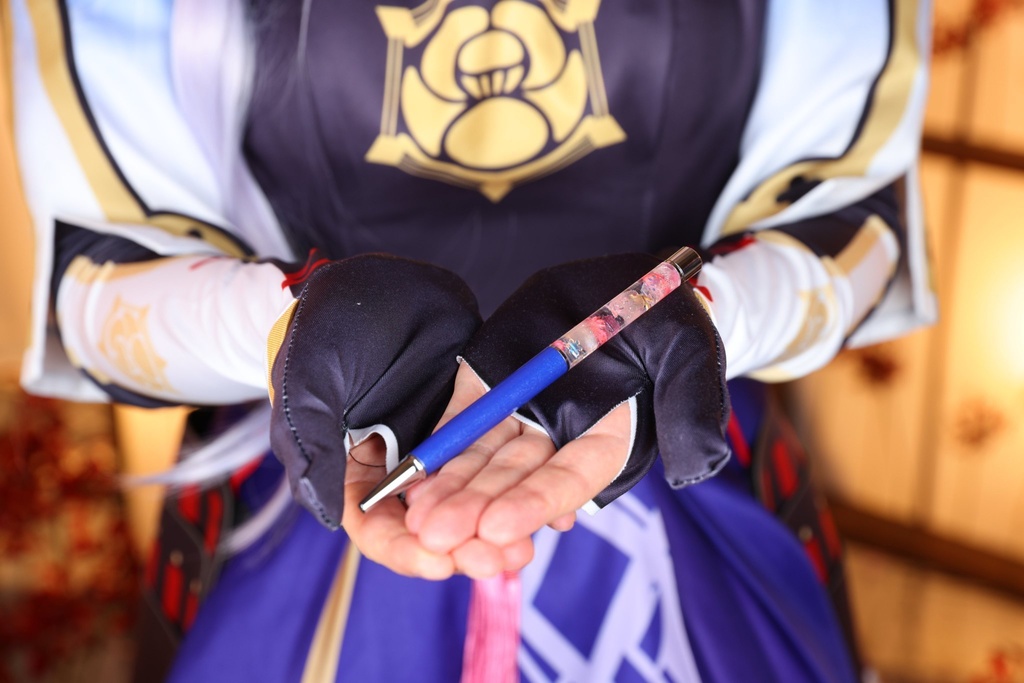 原神キャライメージ ハーバリウムボールペン