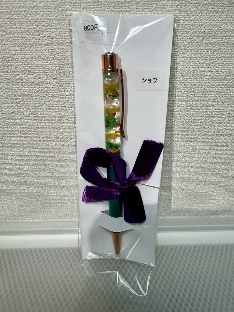 原神キャライメージ ハーバリウムボールペン