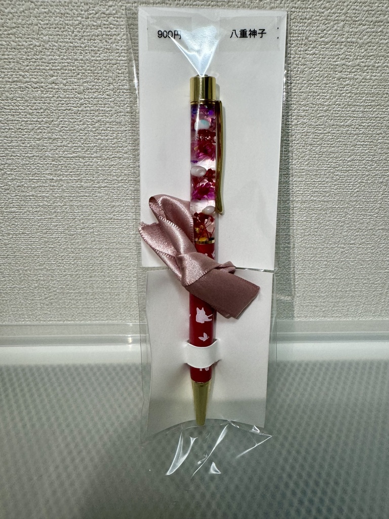 原神キャライメージ ハーバリウムボールペン