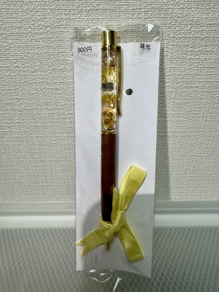 原神キャライメージ ハーバリウムボールペン