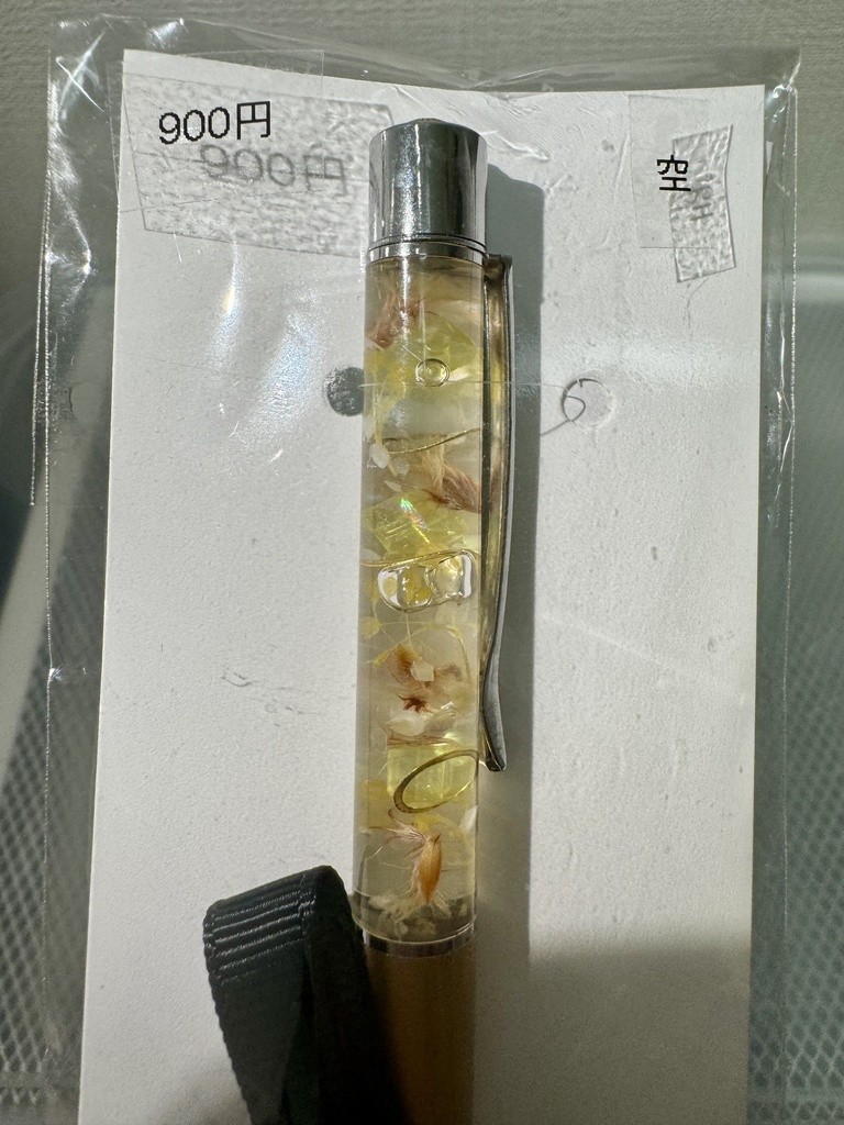 原神キャライメージ ハーバリウムボールペン