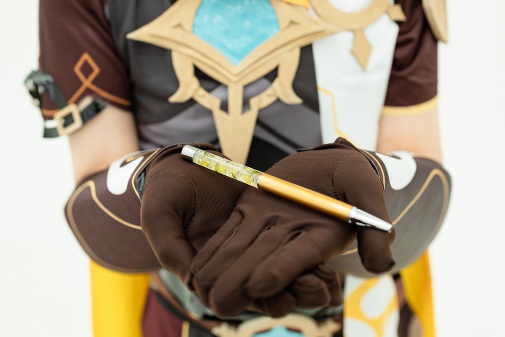 原神キャライメージ ハーバリウムボールペン