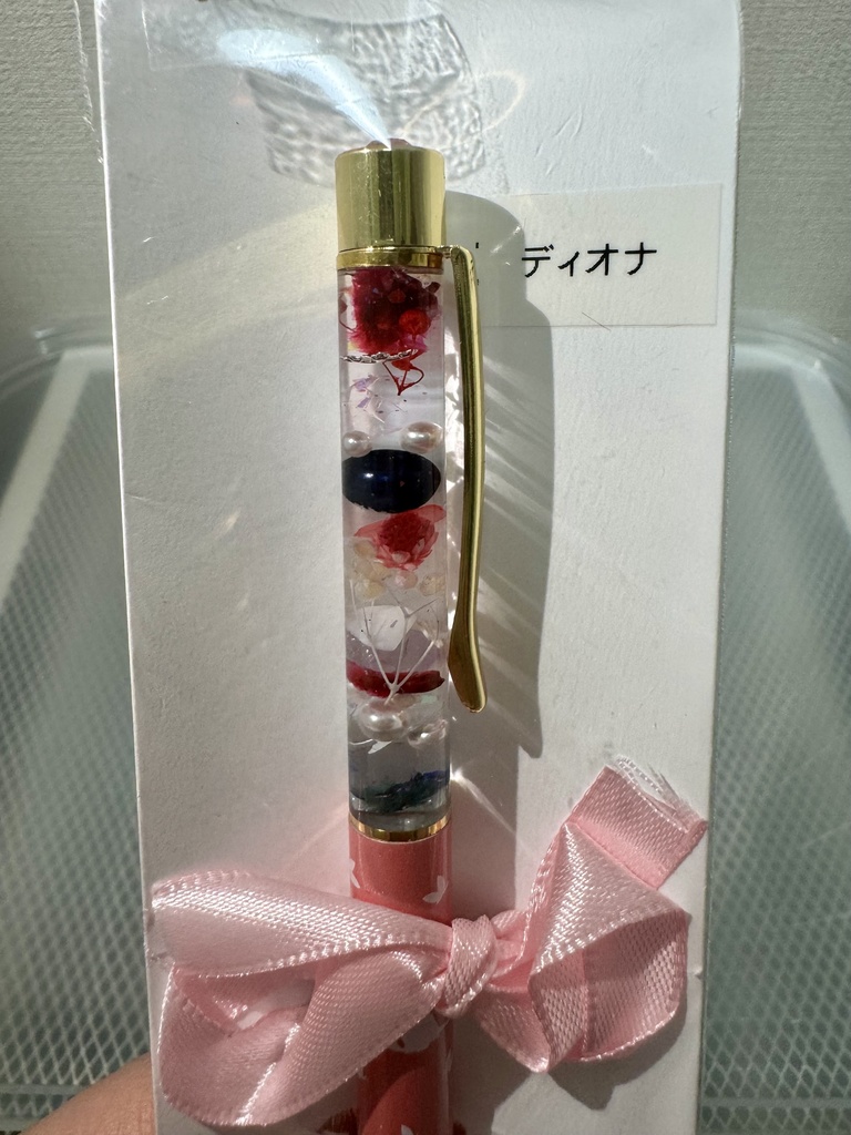 原神キャライメージ ハーバリウムボールペン