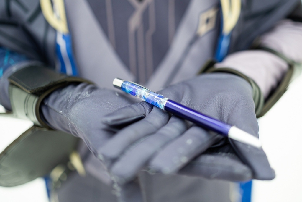 原神キャライメージ ハーバリウムボールペン