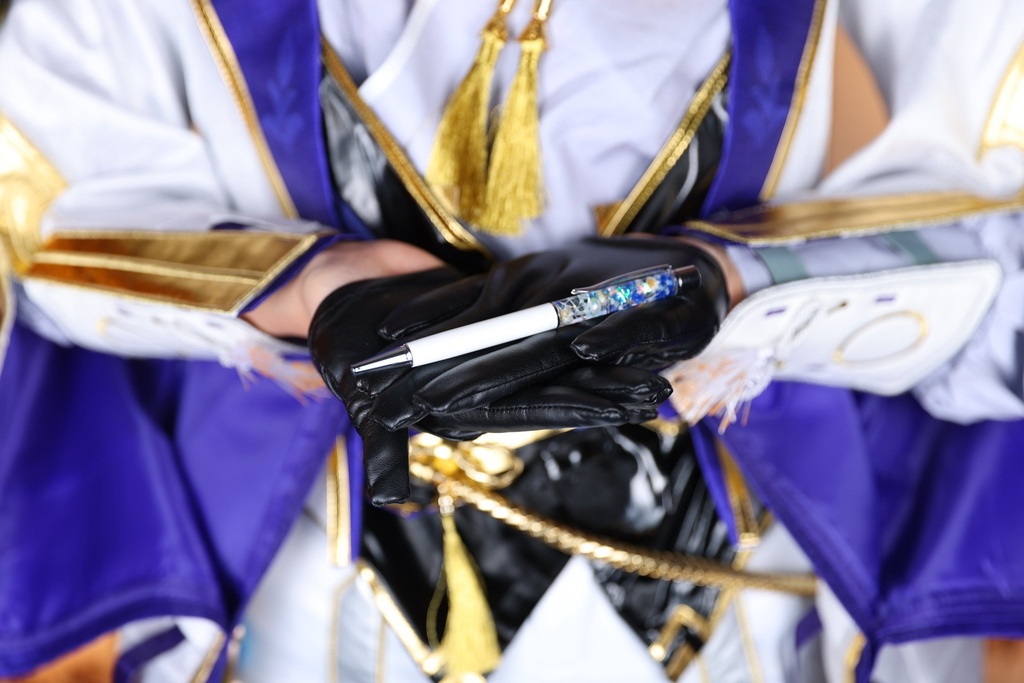 原神キャライメージ ハーバリウムボールペン