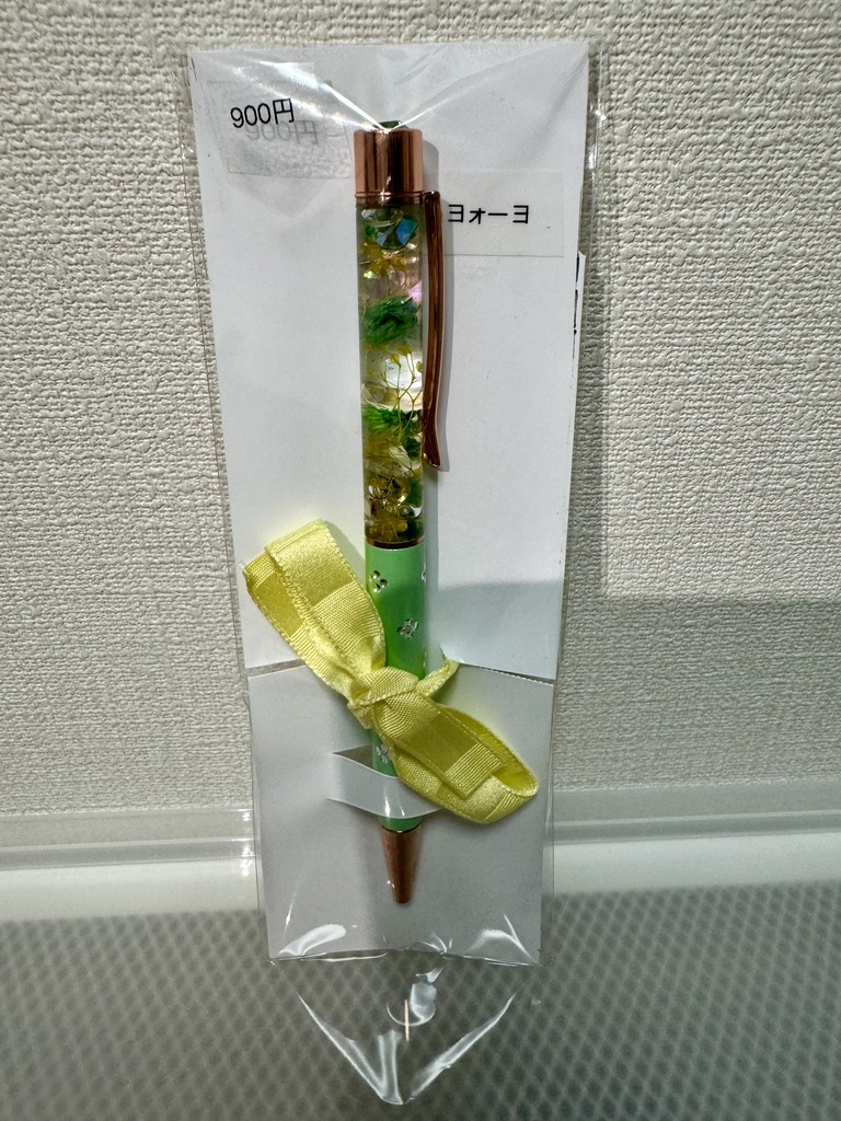 原神キャライメージ ハーバリウムボールペン