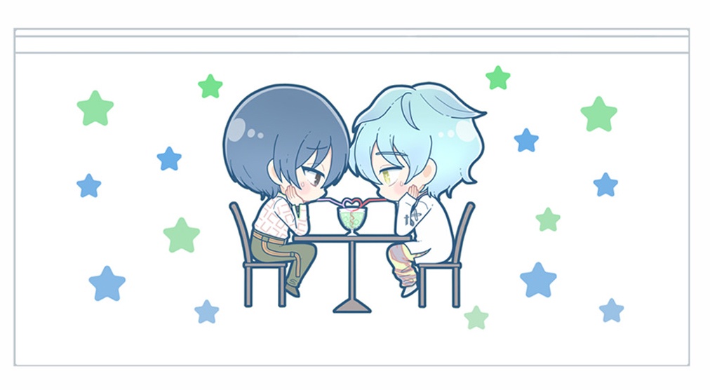 おせいおグリッターポーチ