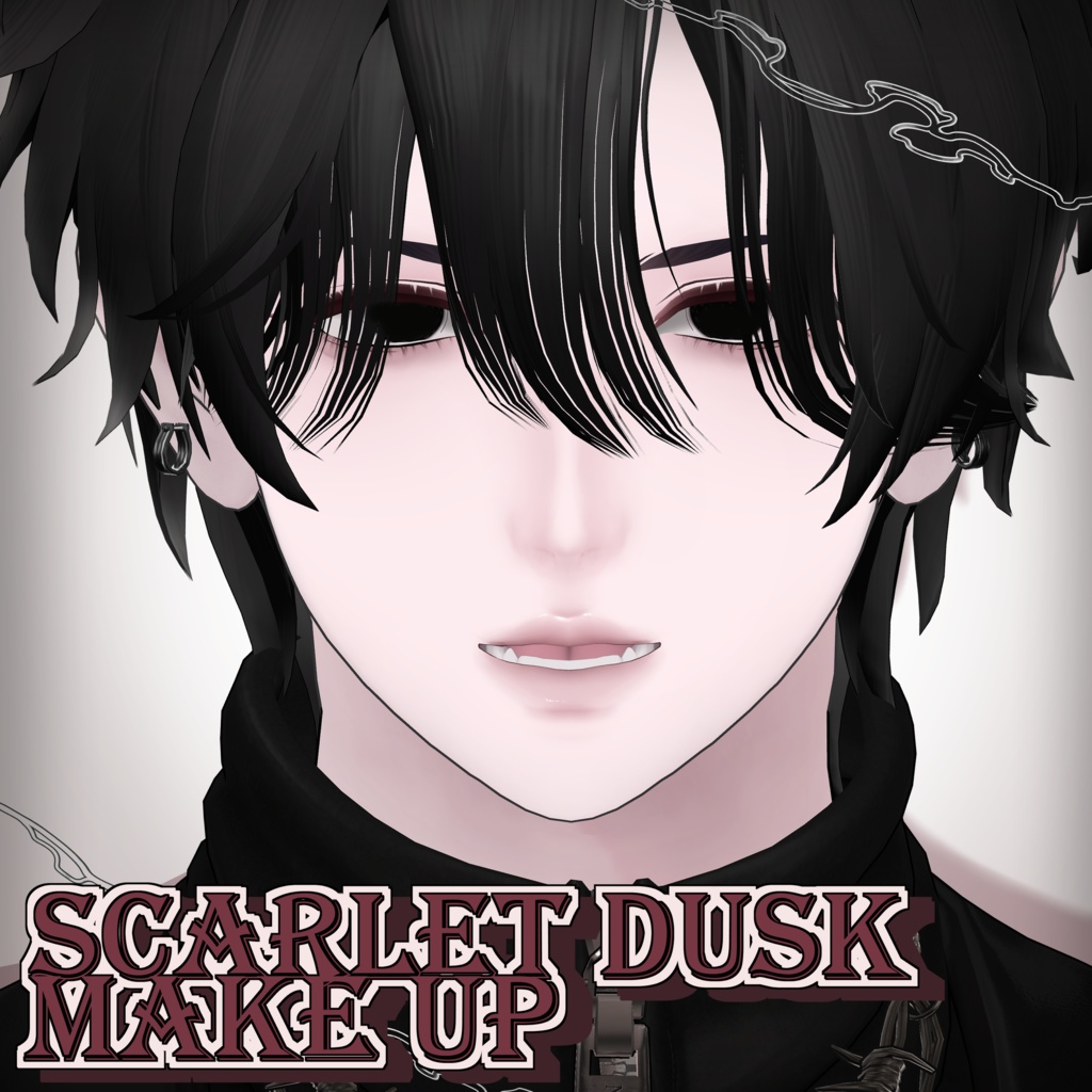 [ 獏 / Baku ] Scarlet Dusk Make up ໒꒰ྀི