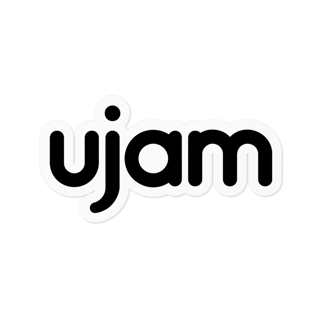 UJAM ロゴ ステッカー