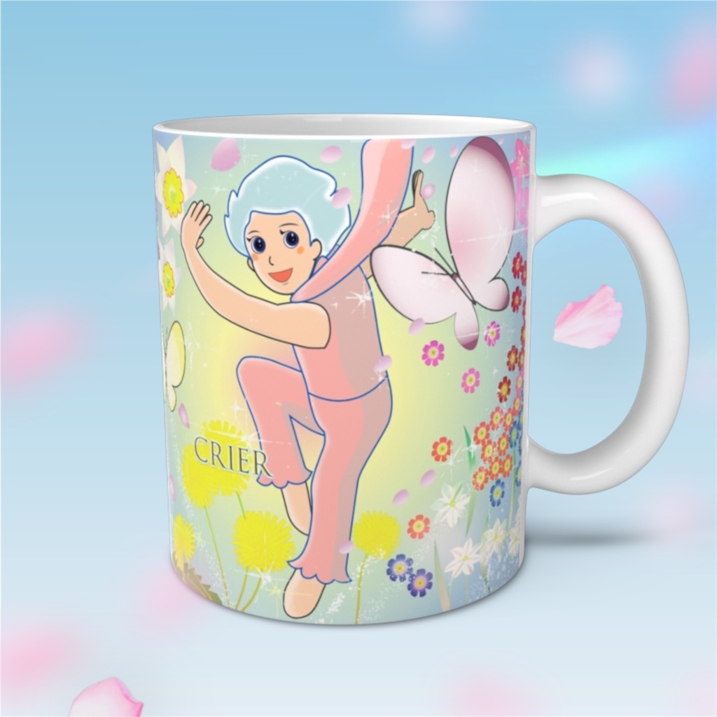CRIER♡春の光のマグカップ