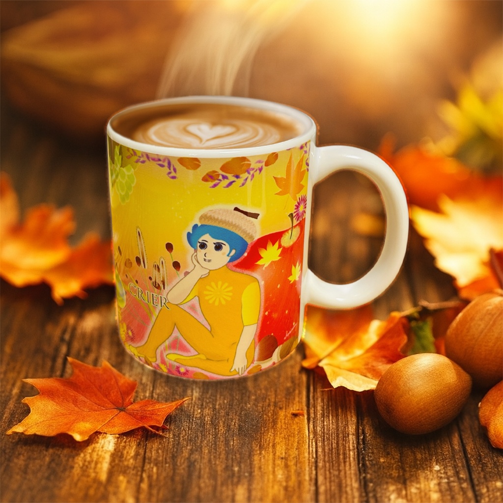 CRIER♡秋があふれるマグ