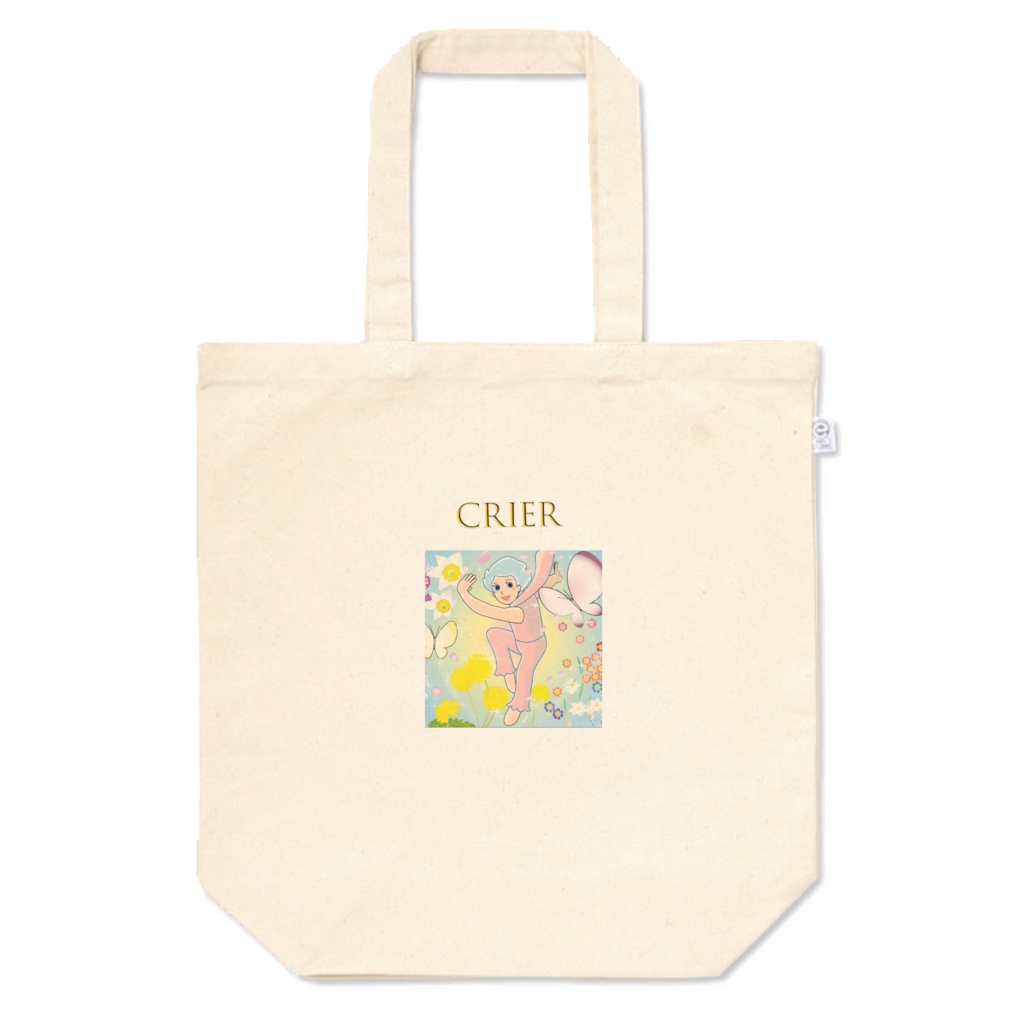 CRIER♡春の光のトートバッグ
