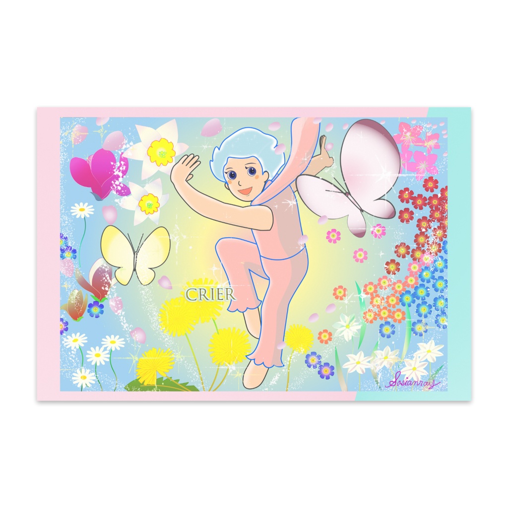 CRIER♡春の光ひろがるポストカード（10枚セット
