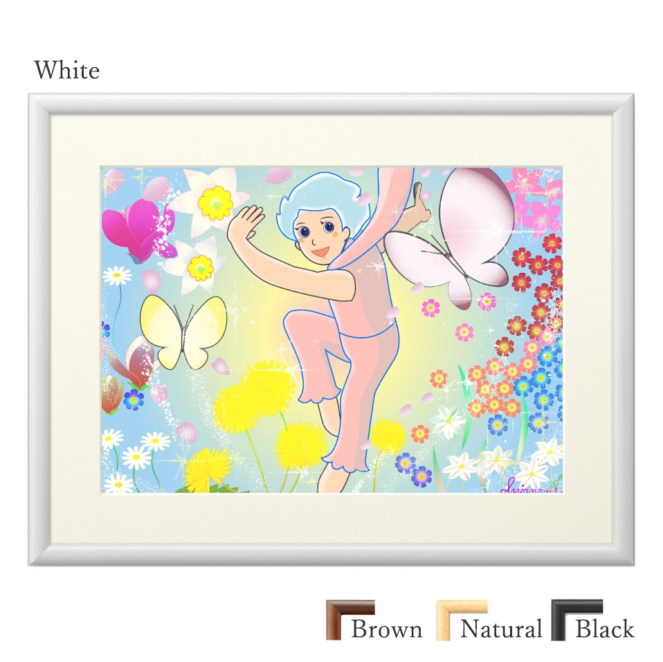 CRIER プリモアート『Spring Flowers and a Fairy — Creativity in Me(春の花々と妖精 — 私の中の創造性)』