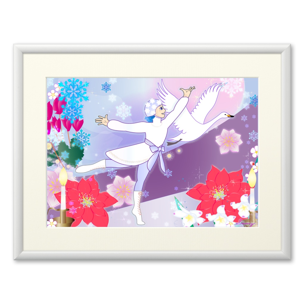 CRIER プリモアート 『The Swan — A White Inspiration(白鳥 — 白いインスピレーション)』