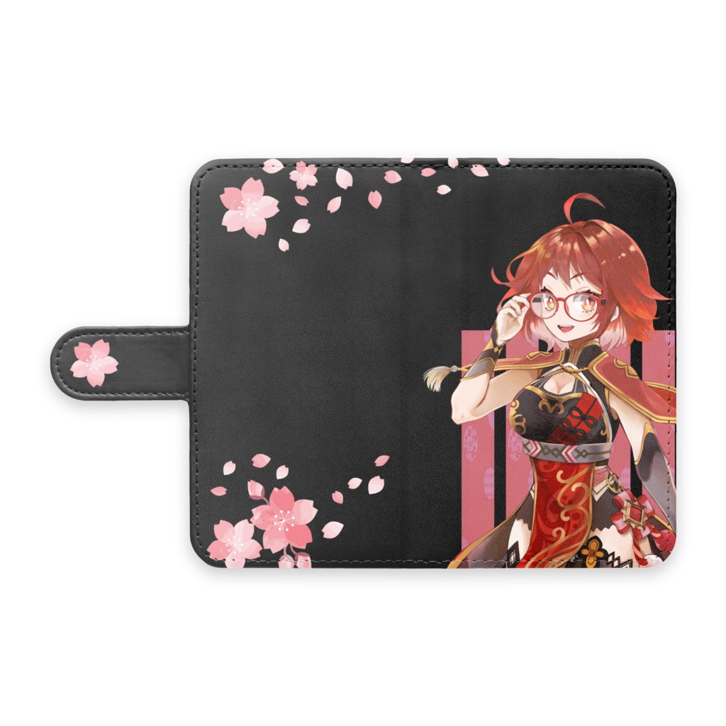 Androidケース　闇に桜散る　Sサイズ