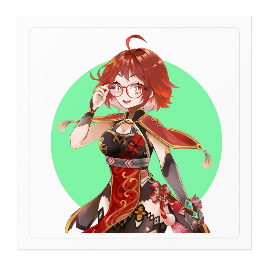 さやかさんステッカー