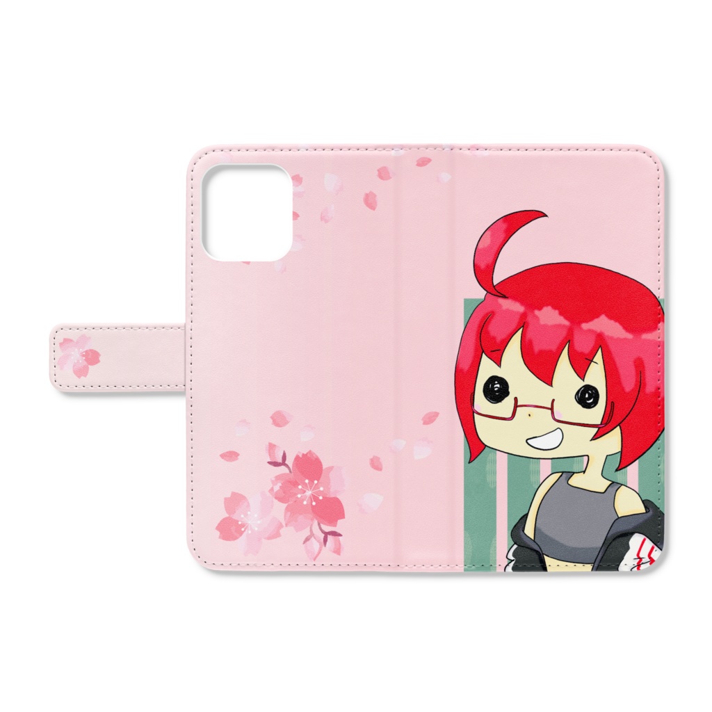 iPhoneケース　ぬーんピンク　iPhone12/12Pro