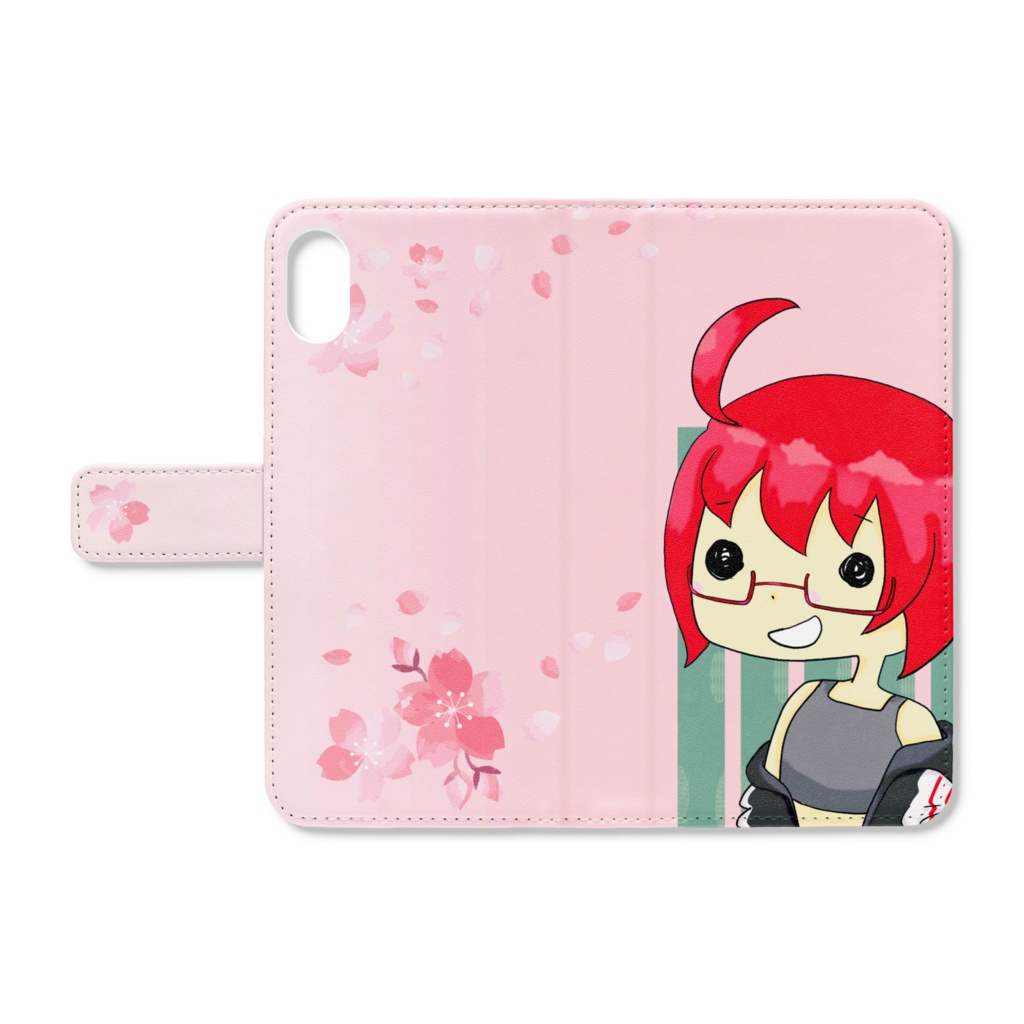 iPhoneケース ぬーんピンク iPhoneⅩSMax