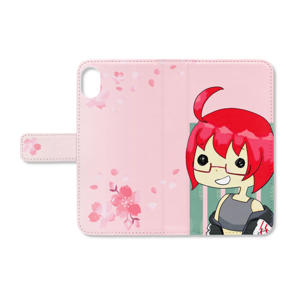 iPhoneケース ぬーんピンク iPhoneⅩR