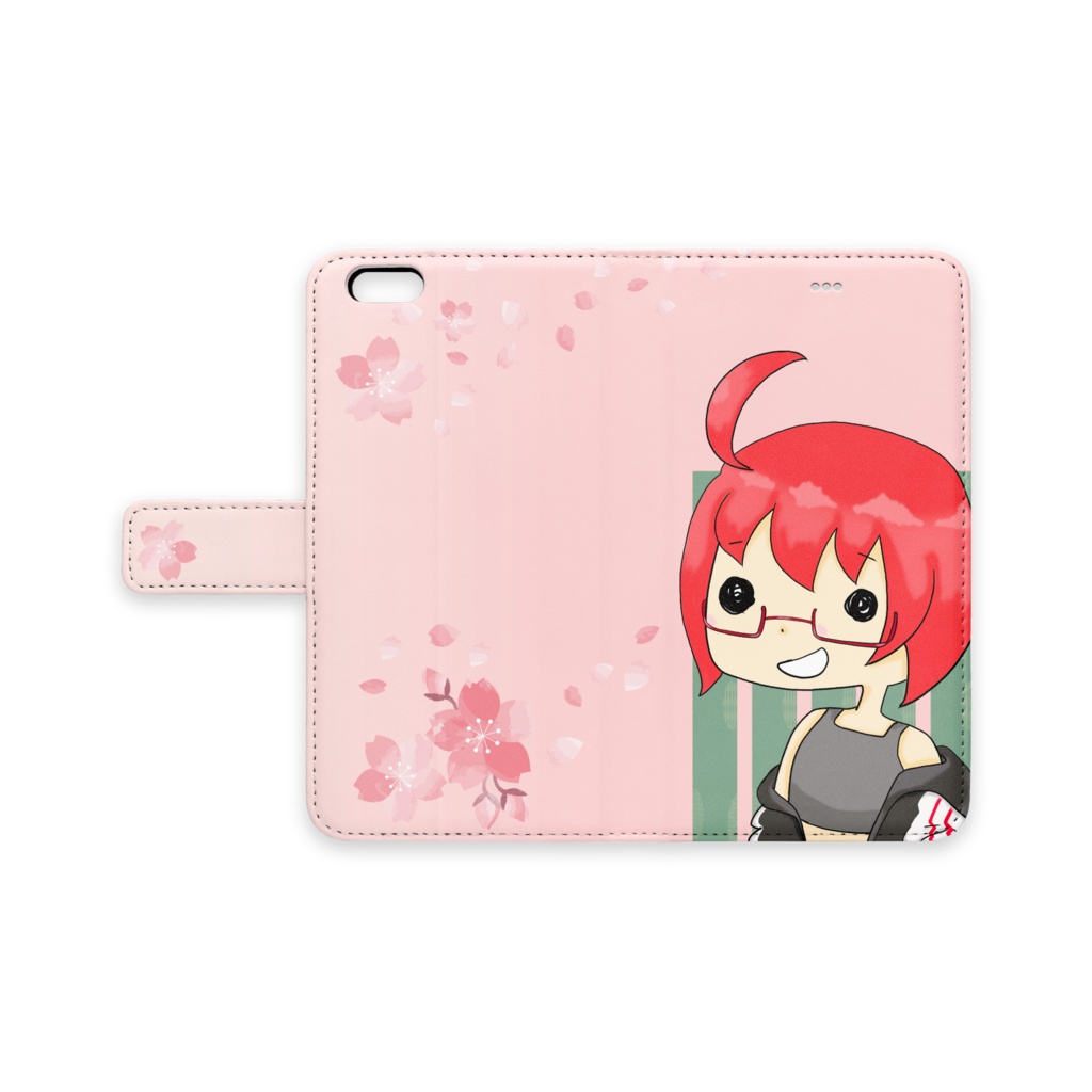 iPhoneケース　ぬーんピンク　iPhone6Plus/6SPlus