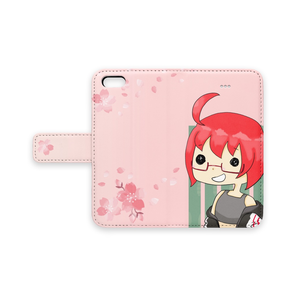 iPhoneケース　ぬーんピンク　iPhone5/5s/SE