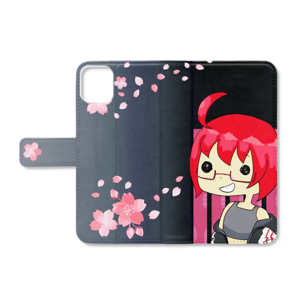 iPhoneケース ぬーんブラック iPhone11ProMax