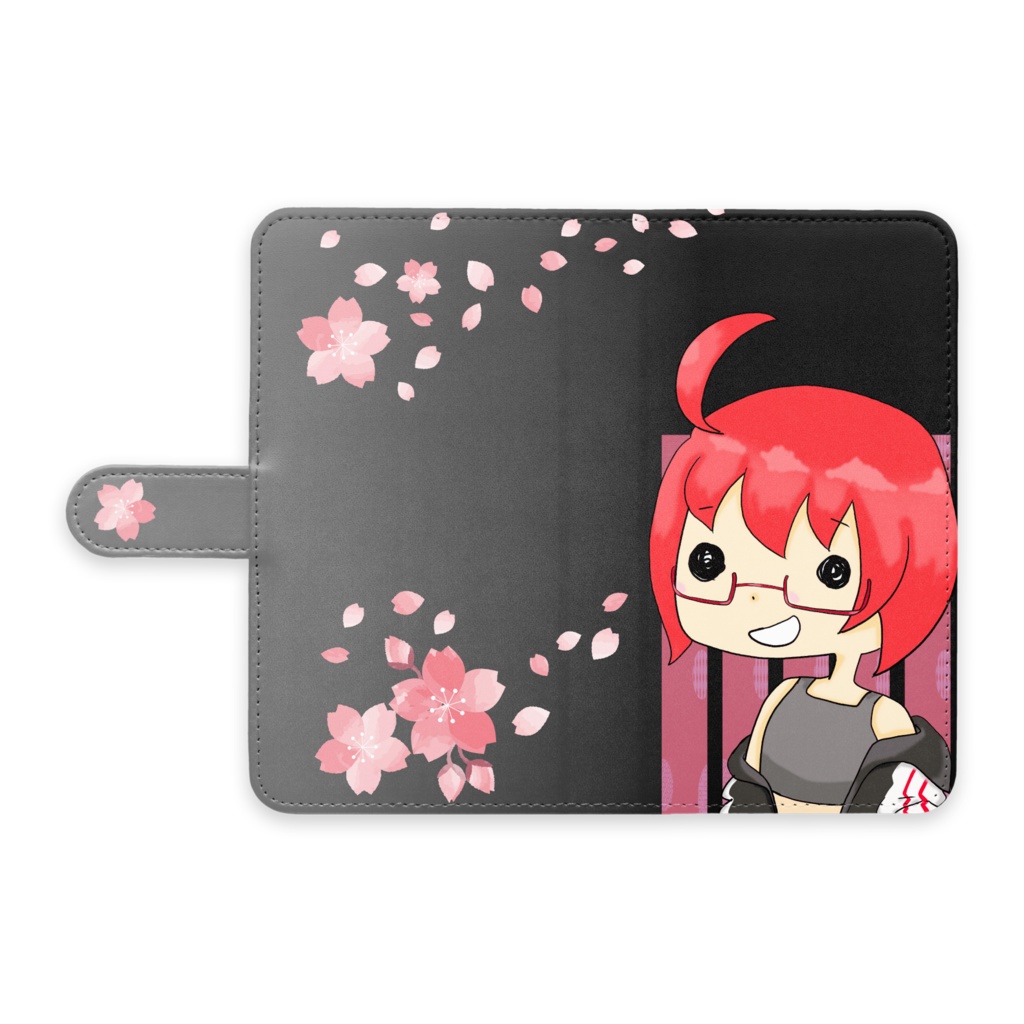 Androidケース ぬーんブラック Lサイズ