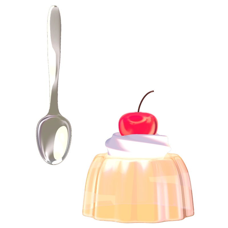 ʚ Pudding+spoon / ACC SET ɞ