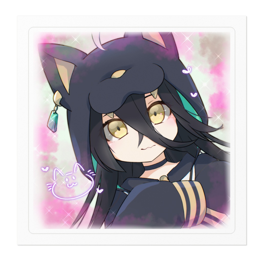 【ウマ娘】マンハッタンカフェ(ステッカー)