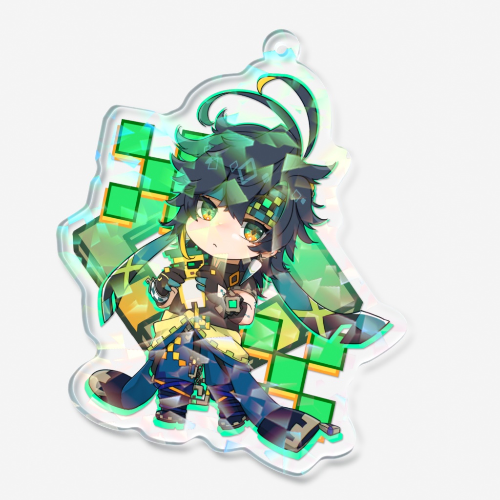 【原神】キィニチ(アクキークリスタルホロ入り)