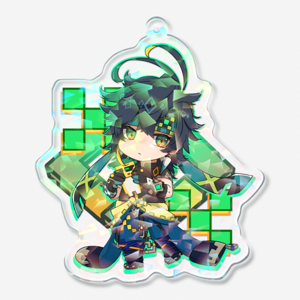【原神】キィニチ(アクキークリスタルホロ入り)