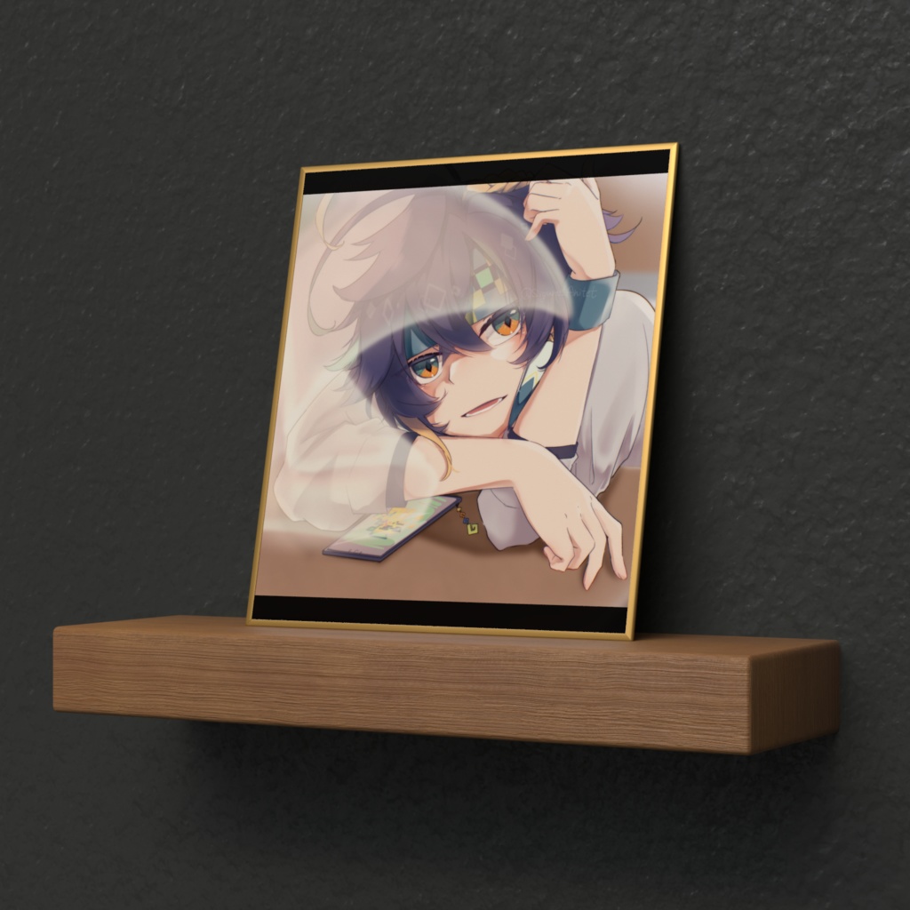 【原神】キィニチ(学パロ) 【色紙】