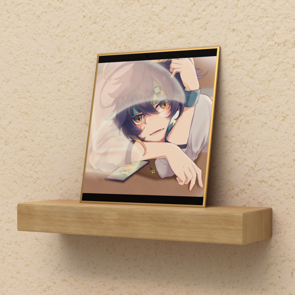 【原神】キィニチ(学パロ) 【色紙】