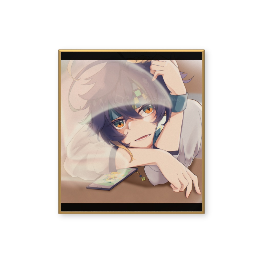 【原神】キィニチ(学パロ) 【色紙】