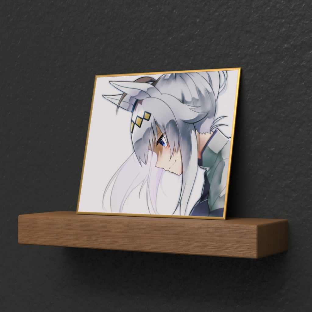 【ウマ娘】オグリキャップ(色紙)