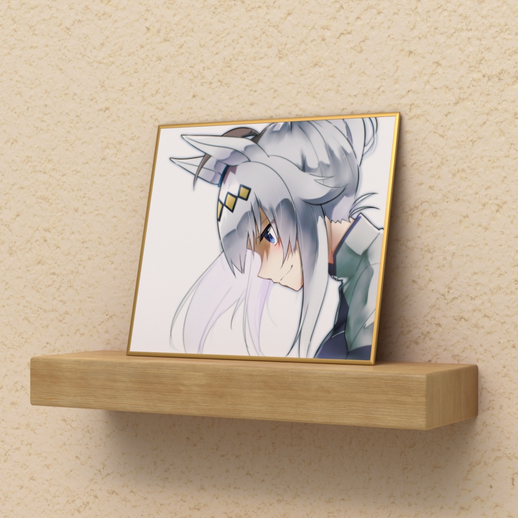 【ウマ娘】オグリキャップ(色紙)