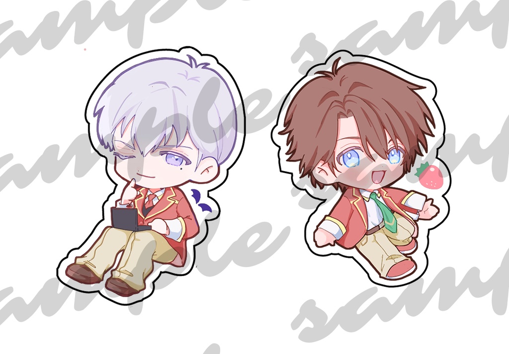 七条&啓太 アクリルキーホルダーセット