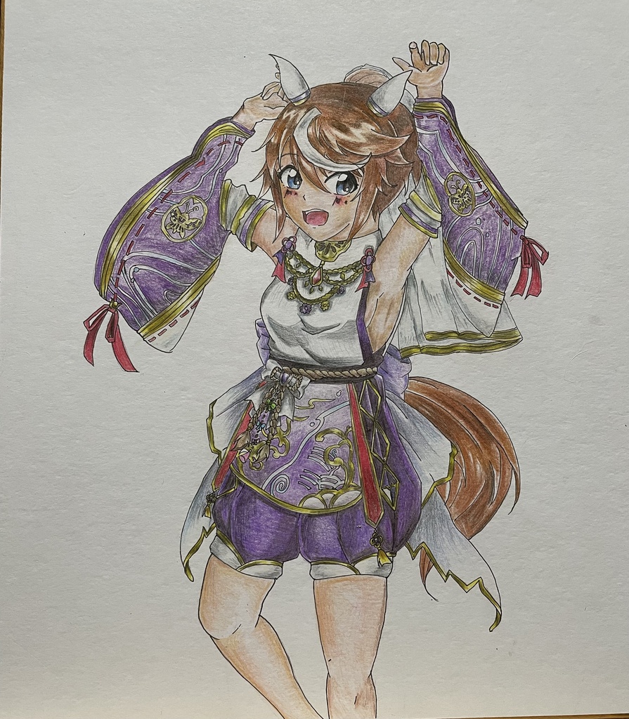 トウカイテイオー　大色紙